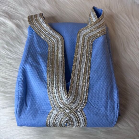 Lilly Pulitzer Valli Shift Dress in Blue Peri Size 10 - Picture 13 of 15